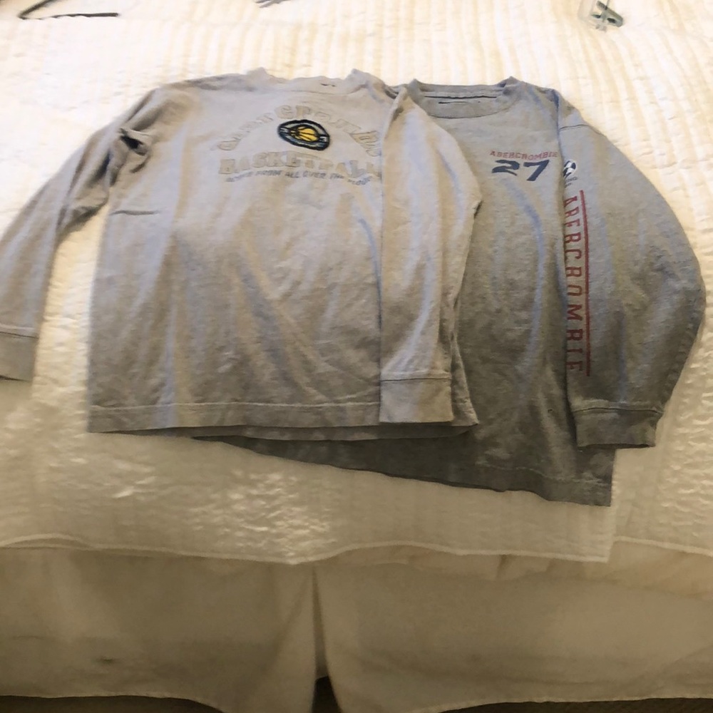 One for $11, 3 for $25 Abercrombie long sleeve